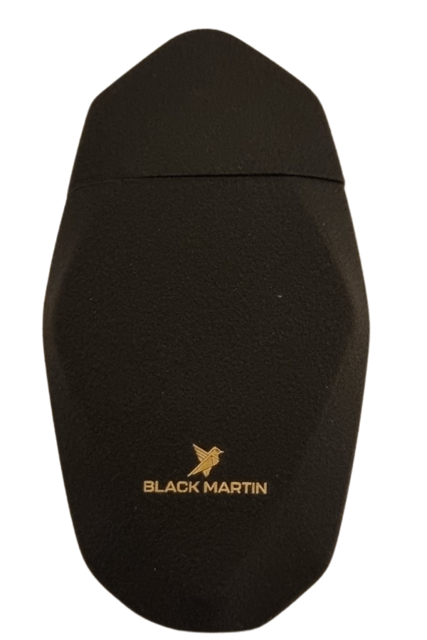 TR7836,Black Martin Tek Torch Pürmüz Mat Siyah Metal Puro Çakmağı