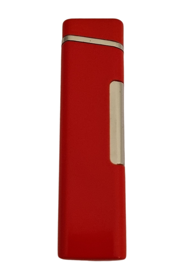 TR7803,Black Martin Tek Torch Pürmüz Kırmızı Metal Puro Çakmağı