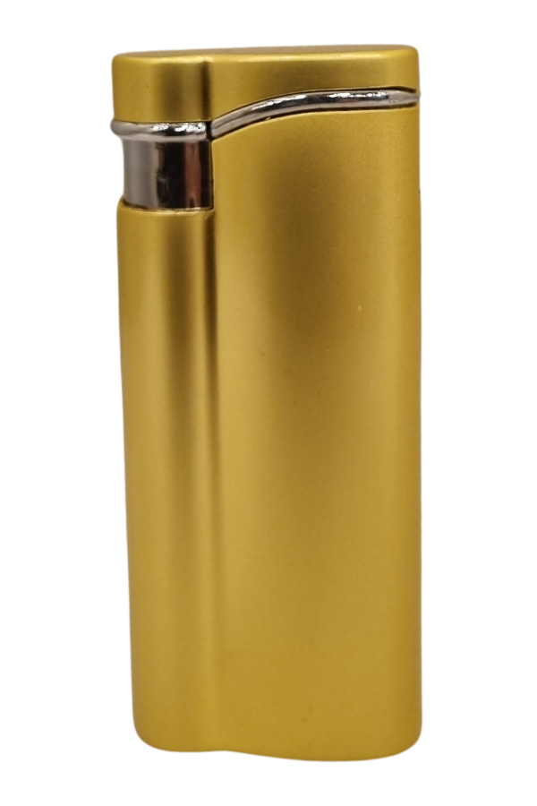 TR7821,Black Martin Tek Torch Pürmüz Gold Metal Puro Çakmağı
