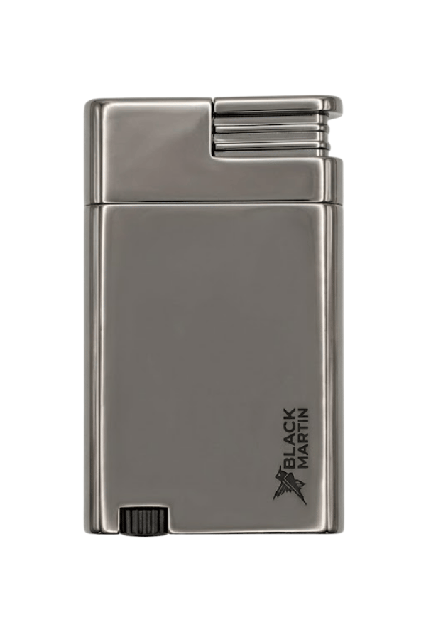 TR9566,Black Martin Tek Torch Pürmüz Gunmetal Metal Puro Çakmağı