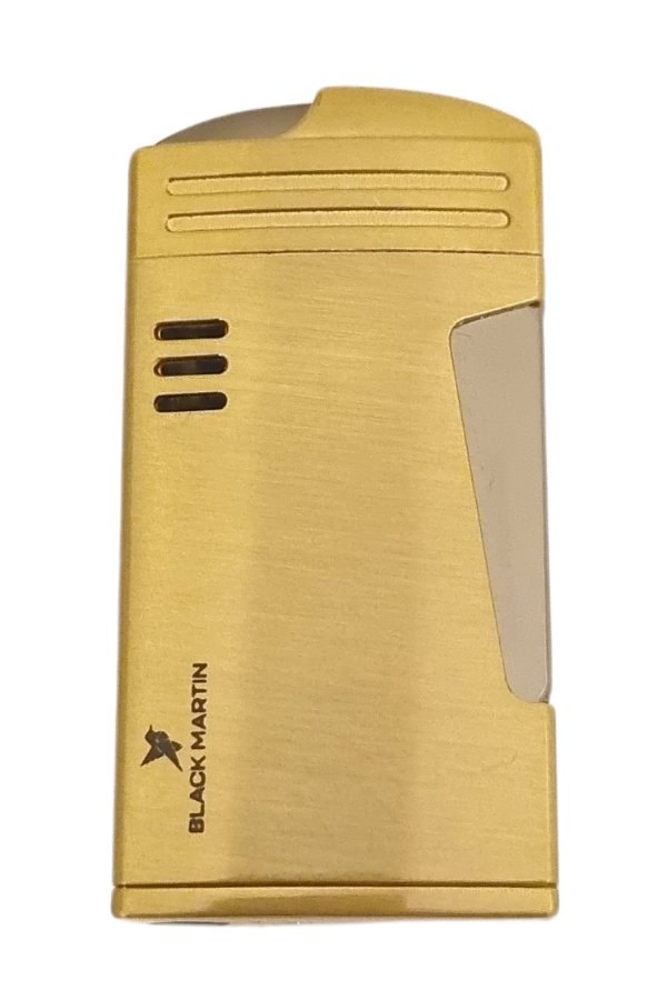 TR7840,Black Martin Tek Torch Pürmüz Gold Metal Puro Çakmağı
