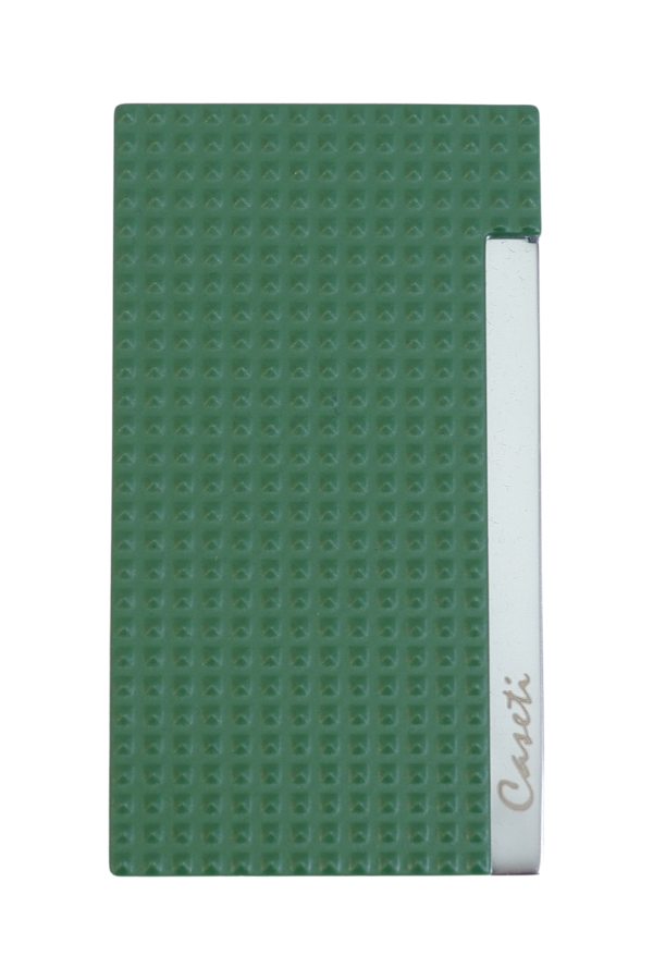 TR9455,Caseti Tek Torch Perde Alev Haki Metal Puro Çakmağı