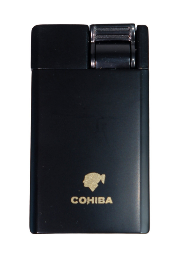 TR8967,Cohiba Perde Alev Pürmüz Siyah Puro Çakmağı