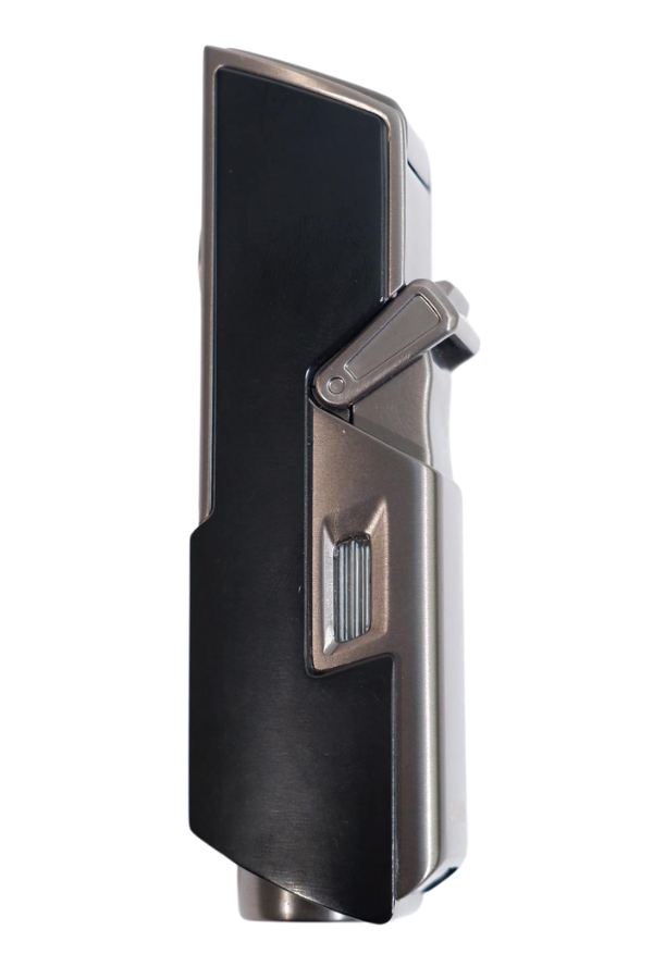 TR9594,Cohiba Tek Torch Pürmüz Delici İğneli Siyah Metal Puro Çakmağı