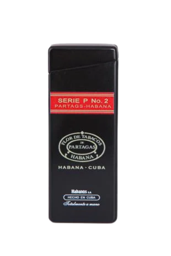 TR7879,Cohiba Tek Torch Pürmüz Partagas Serie P No:2 Özel Üretim Siyah Metal Puro Çakmağı