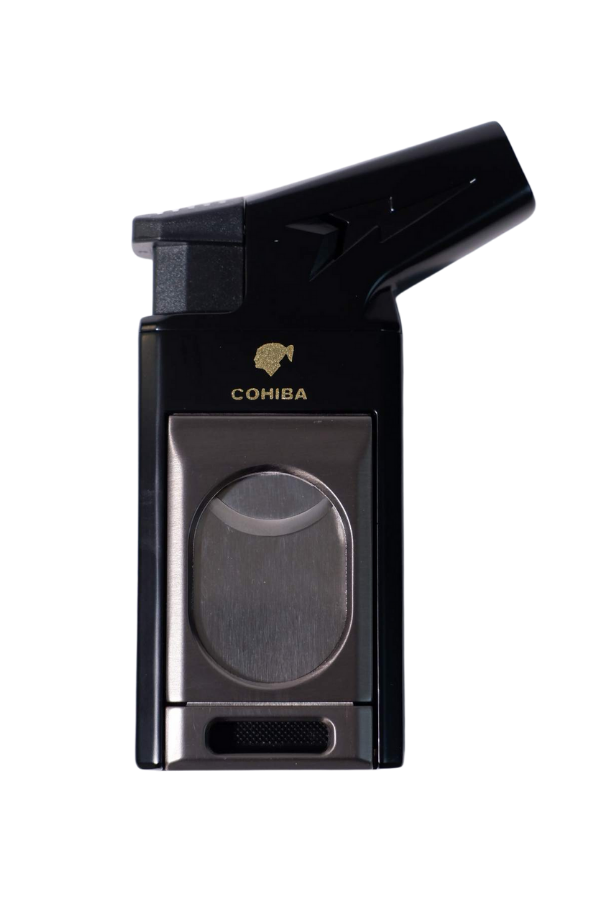 TR8992,Cohiba Tek Torch Pürmüz Siyah Puro Çakmağı