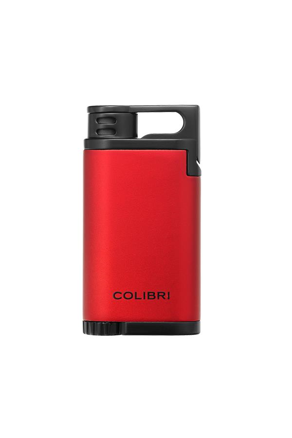 TR6767,Colibri Belmont Tek Torch Pürmüz Kırmızı -  Siyah Puro Çakmağı