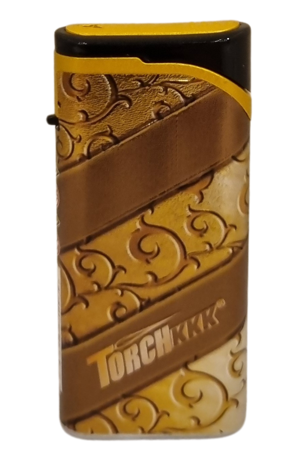 TR8046,PremiumQuality Gold Tek Torch Pürmüz Plastik Puro Çakmağı