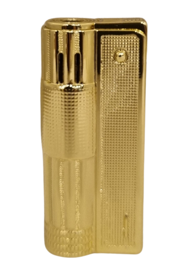 TR8032,PremiumQuality Gold Tek Torch Pürmüz Metal Puro Çakmağı