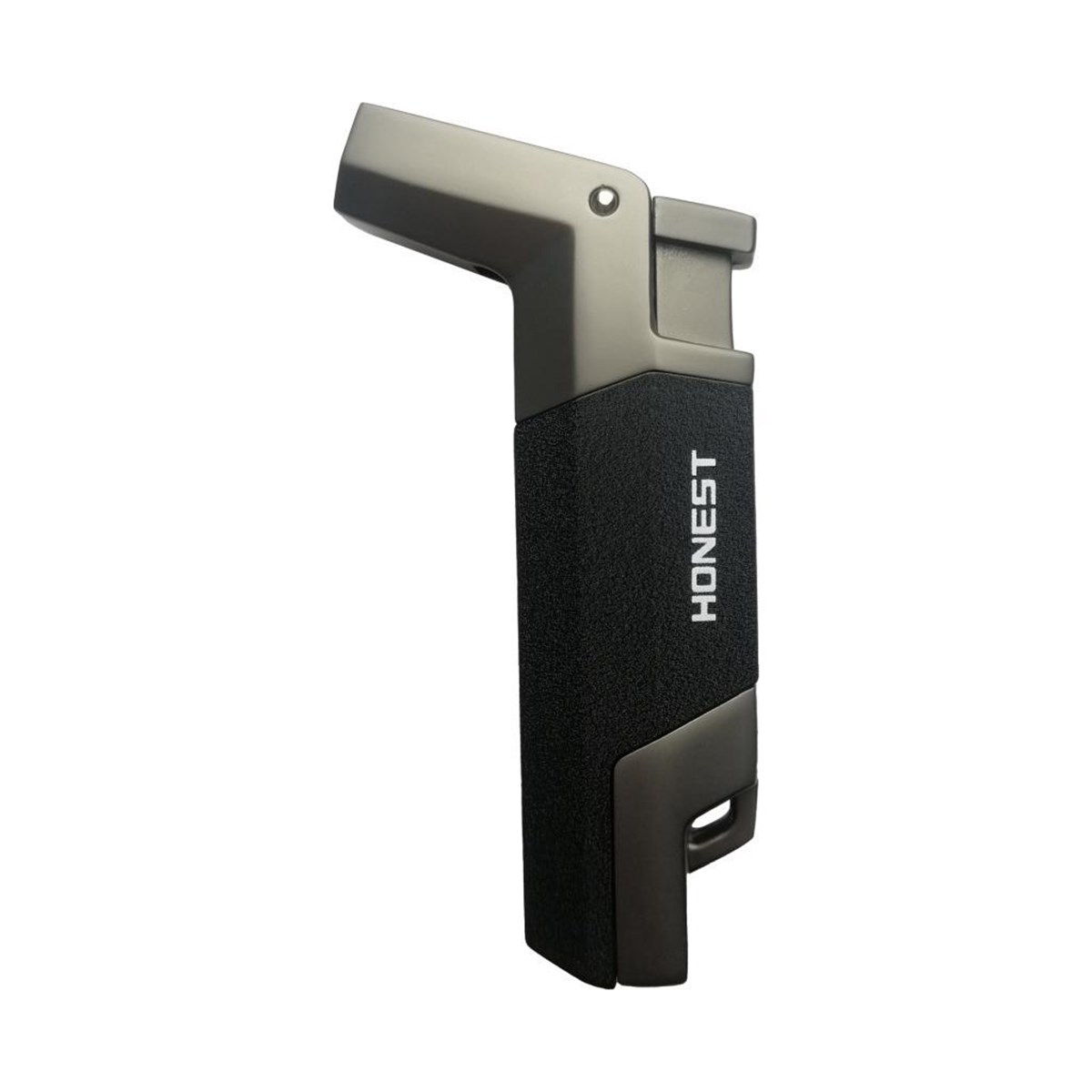 TR3697,Honest Siyah-Gunmetal Tek Torch Puro Çakımağı