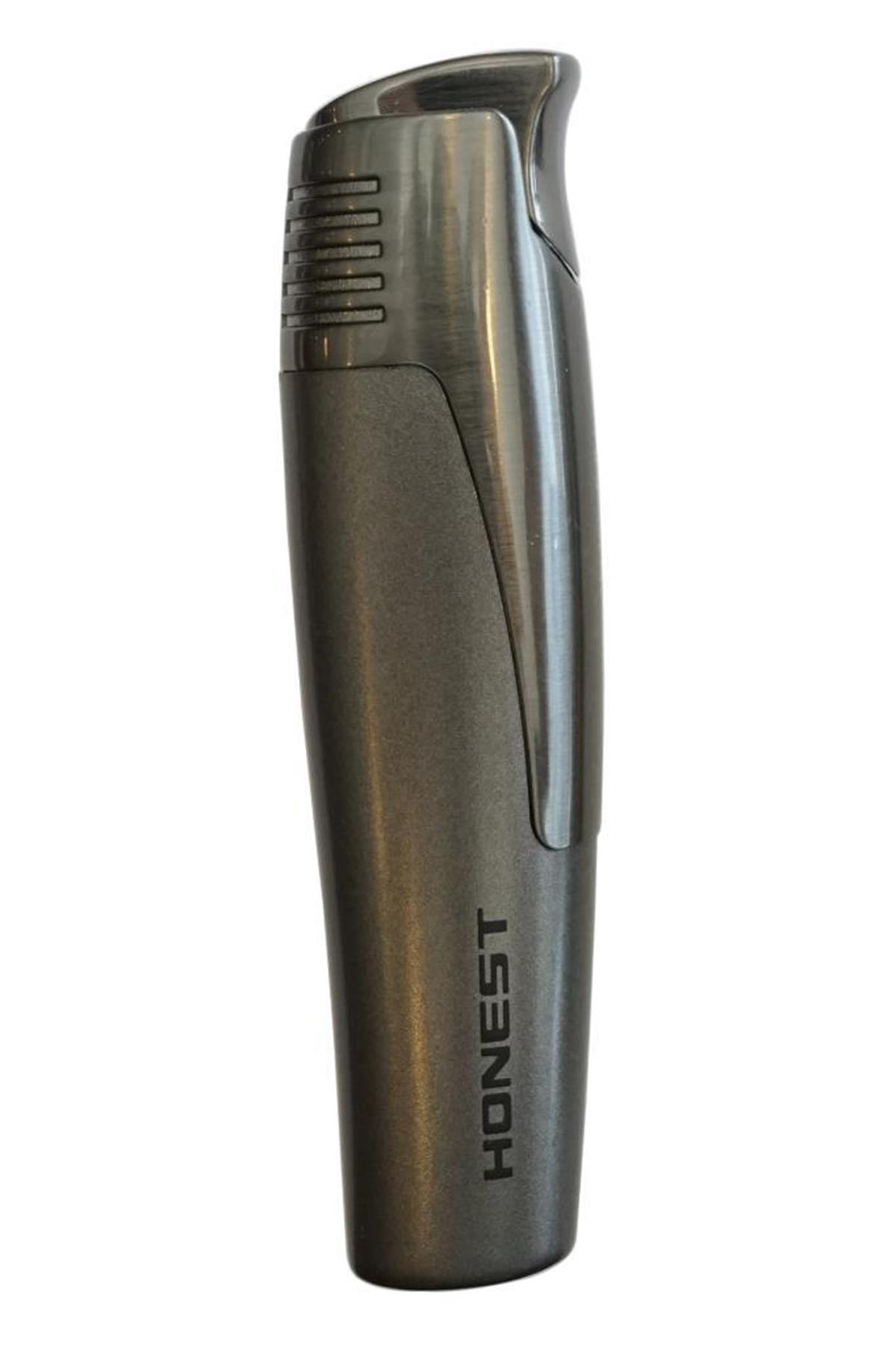 TR5753,Honest Tek Torch Gunmetal Puro Çakmak