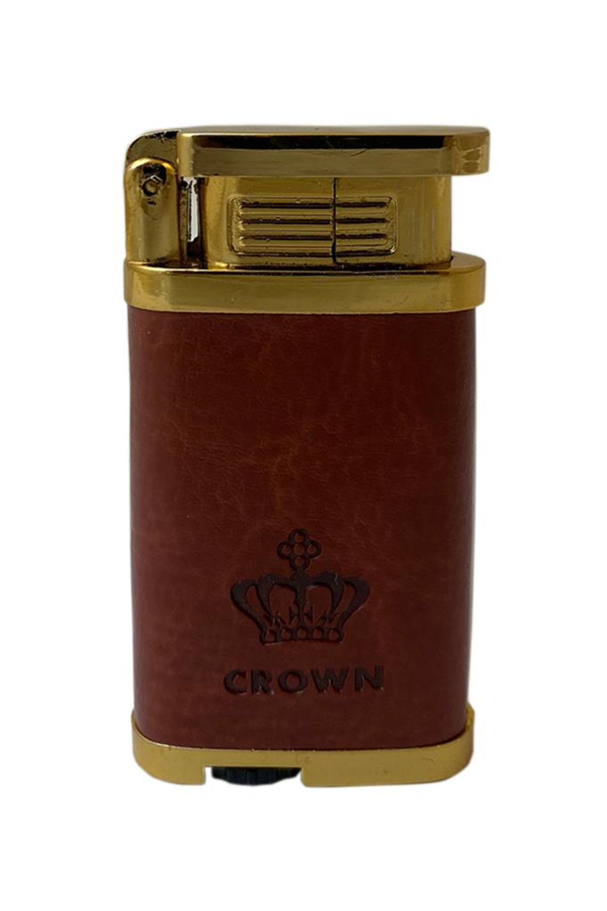 TR6376,Hunter Tek Torch Pürmüz Kahverengi/Gold Puro Çakmağı