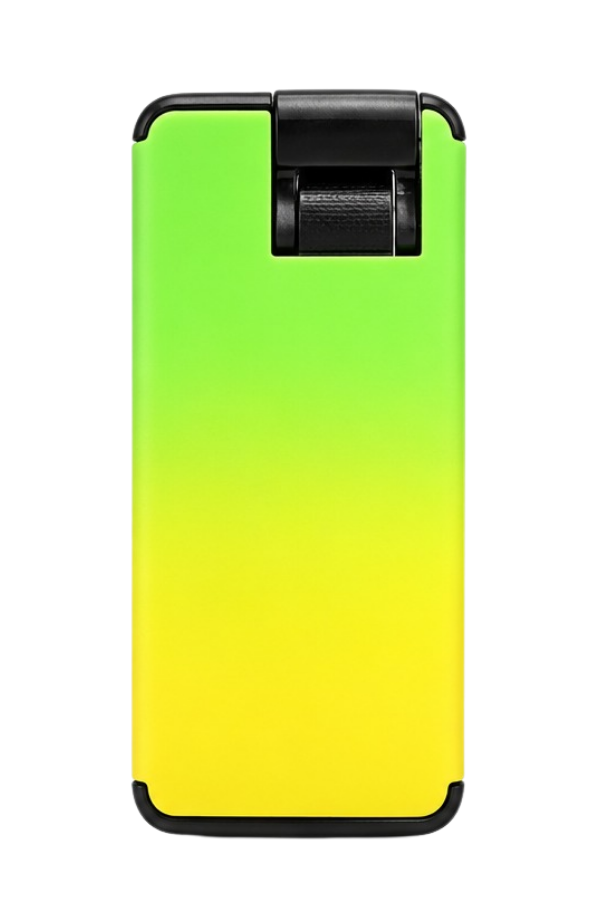 ACK051,Hunter Tek Torch Pürmüz Yeşil Sarı Puro Çakmağı