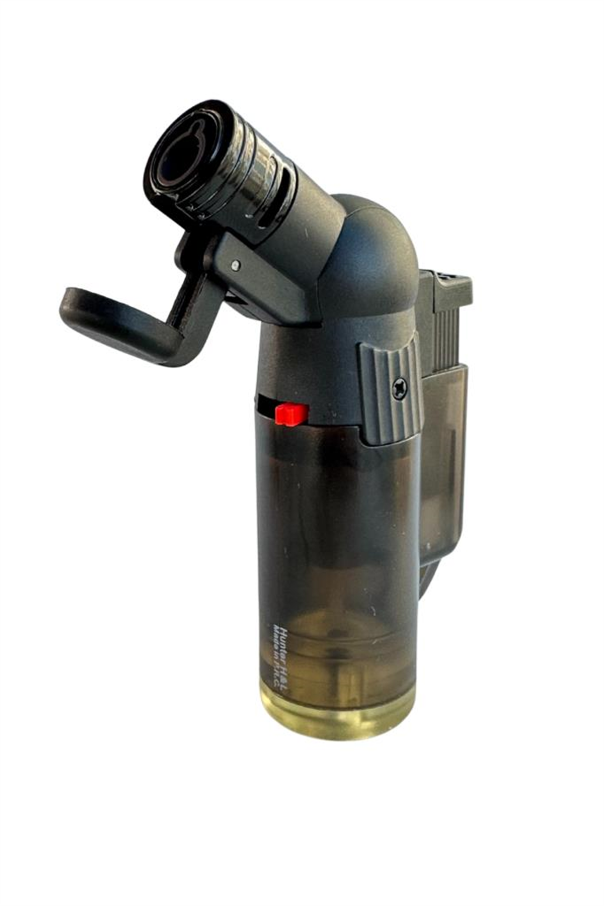 TR6336,Hunter Tek Torch Pürmüz Siyah Puro Çakmağı