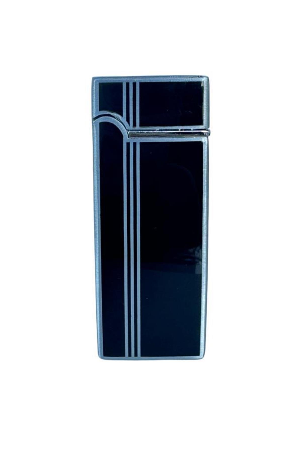TR6373,Hunter Tek Torch Pürmüz Siyah/Gümüş Puro Çakmağı