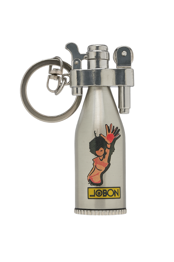 TR8674,Jobon Gold Woman Design Gümüş Benzinli Çakmak