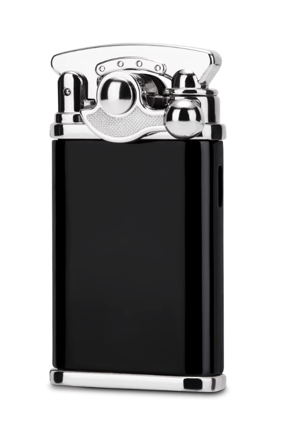 TR8656,Jobon Tek Torch Pürmüz Siyah Gunmetal Metal Puro Çakmağı