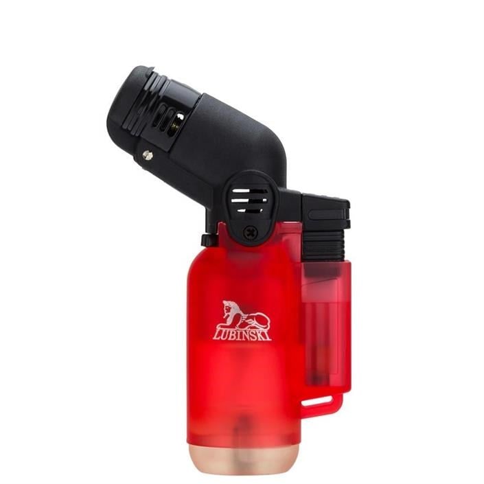 LB-184,Lubinski Yeni Seri Basic Tek Torch Puro Çakmağı Kırmızı