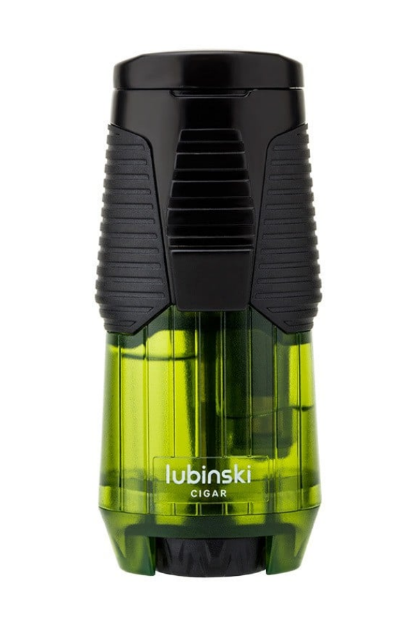 LB-186,Lubinski Tek Torch Pürmüz Yeşil Puro Çakmağı