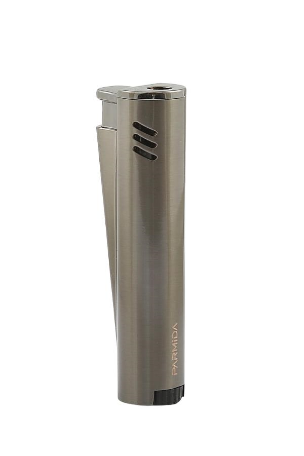 TR7286,Parmida Tek Torch Pürmüz Gunmetal Metal Puro Çakmağı