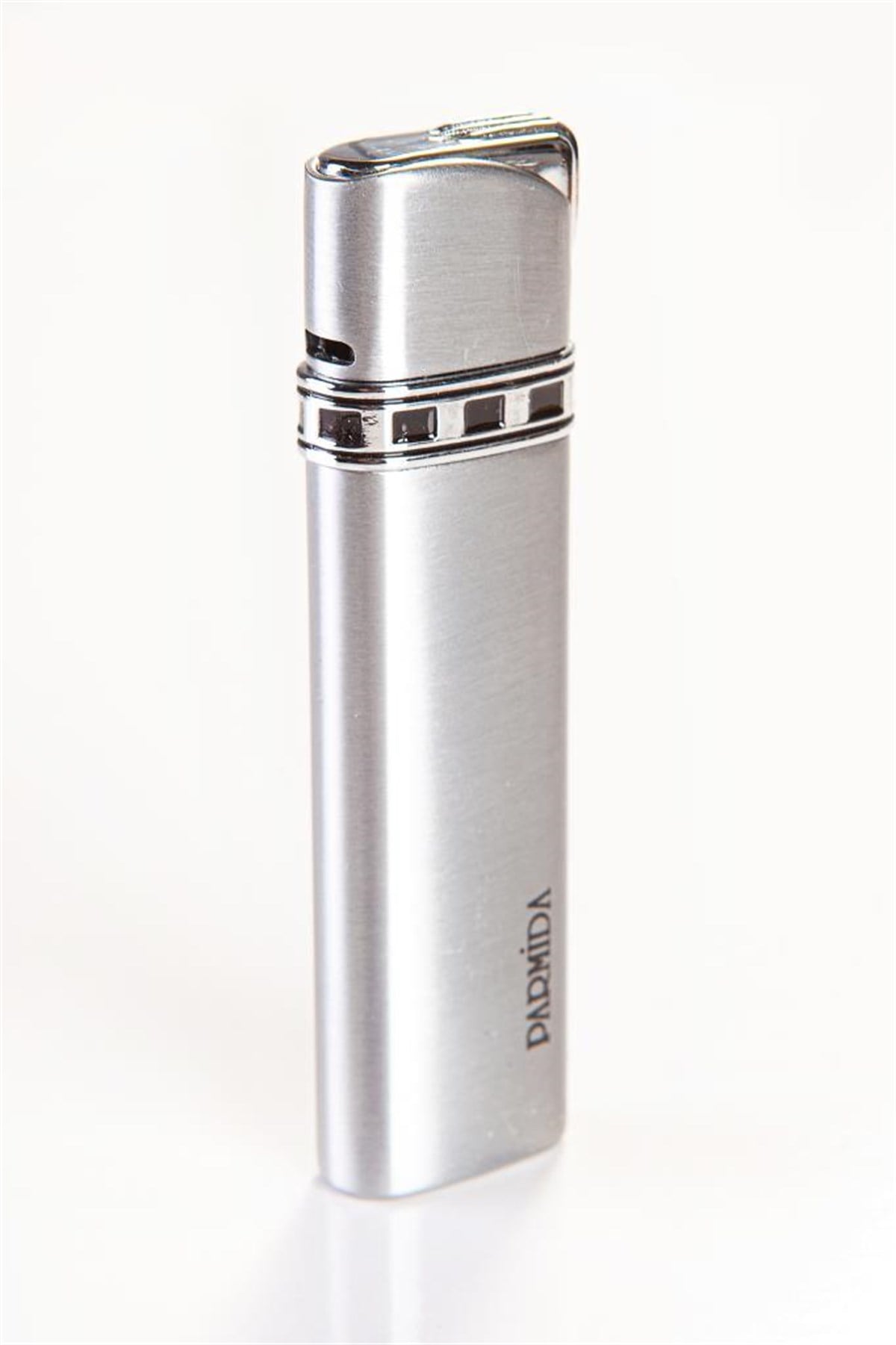 TR2381,Parmida Tek Torch Gümüş Puro Çakmağı