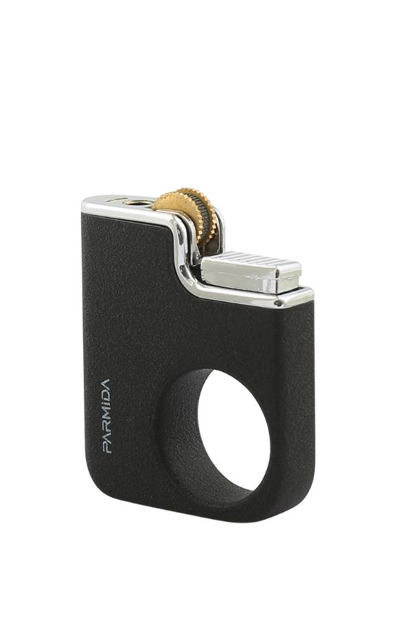 TR7313,Parmida Mat Siyah Soft Flame Çakmak