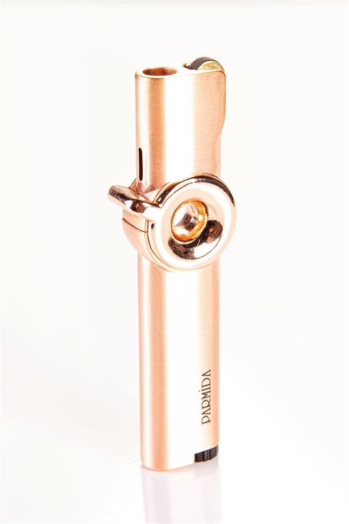 TR2389,Parmida Tek Torch Bronz Puro Çakmağı