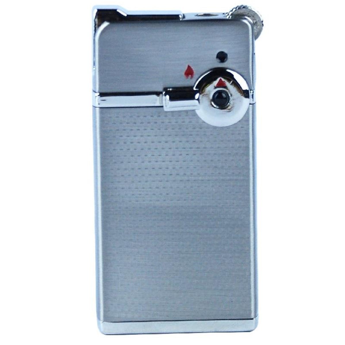 TR2418,Parmida Tek Torch Mat Gümüş Puro Çakmağı 