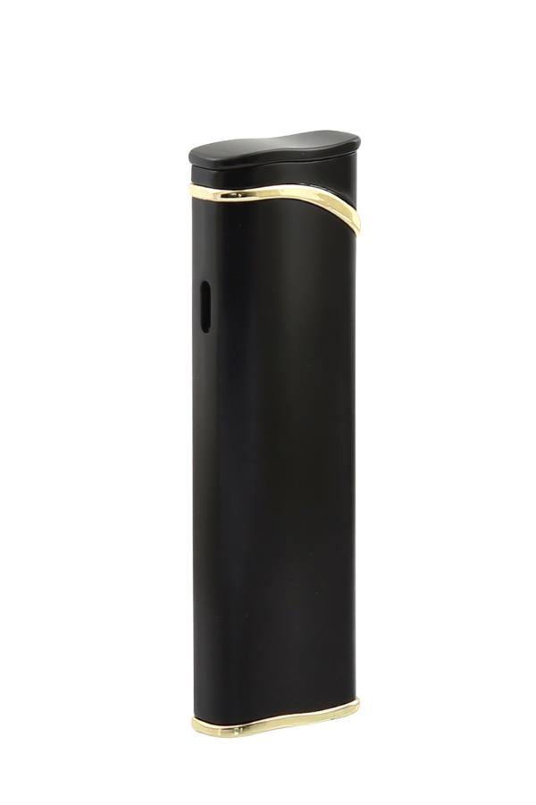 TR7306,Parmida Tek Torch Pürmüz Siyah Metal Puro Çakmağı
