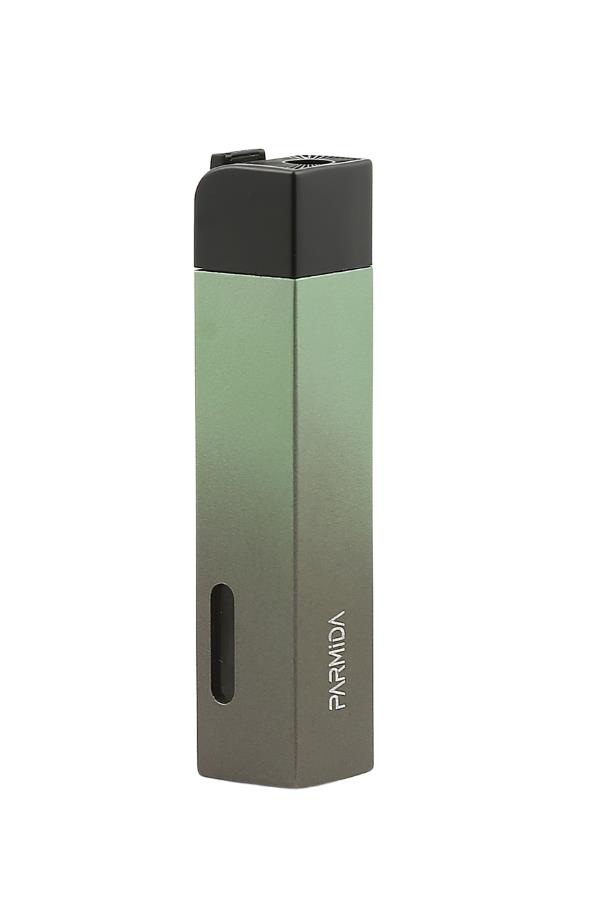 TR7288,Parmida Tek Torch Pürmüz Yeşil-Kahverengi Metal Puro Çakmağı