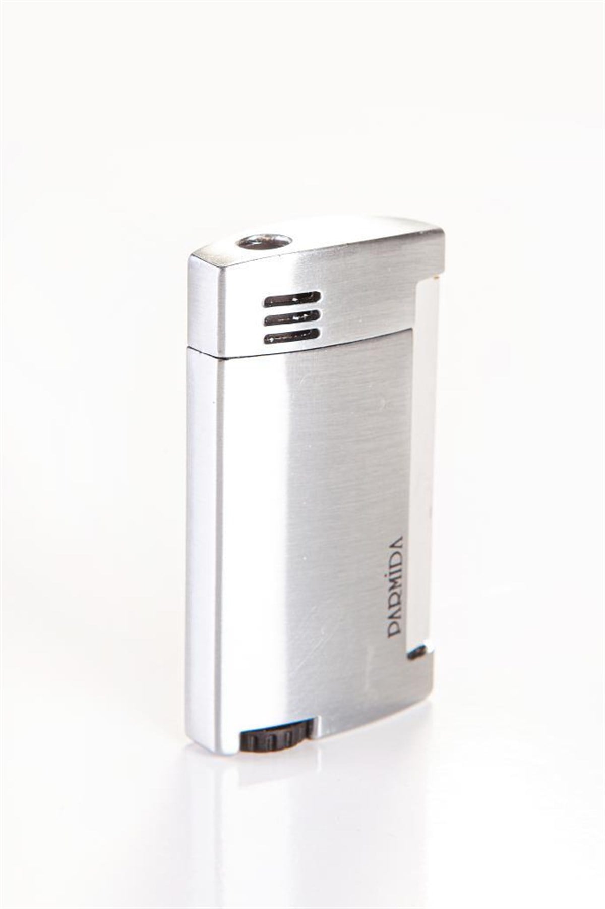 TR2364,Parmida Tek Torch Gümüş Puro Çakmağı