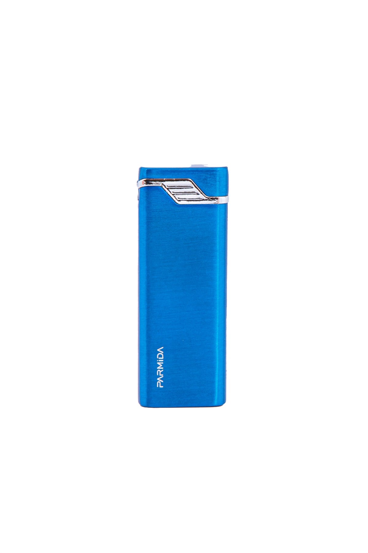 TR4720,Parmida Soft Flame Mavi İnce Çakmak