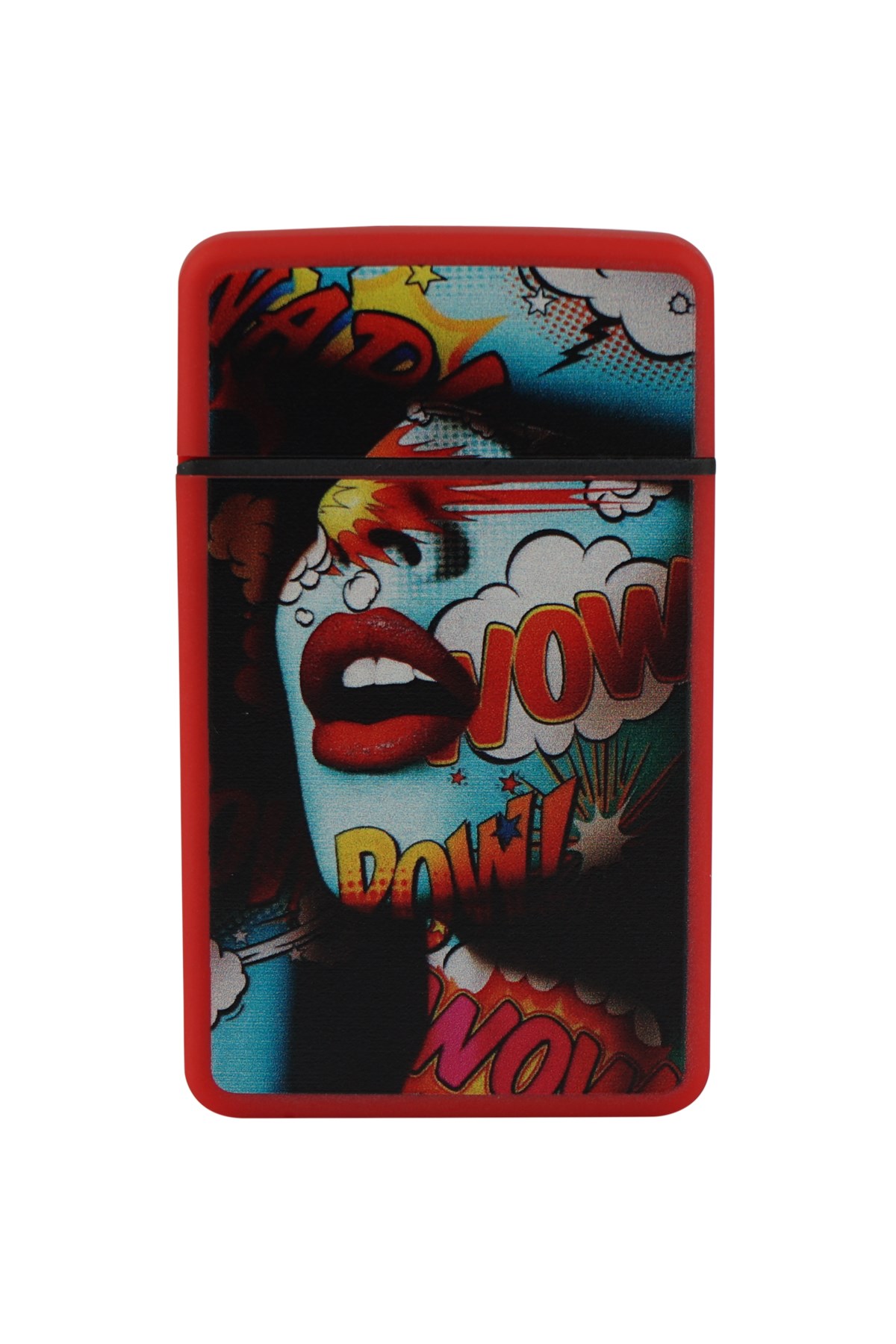 TR4185,PremiumQuality Popart Dizayn Tek Torch Puro Çakmağı