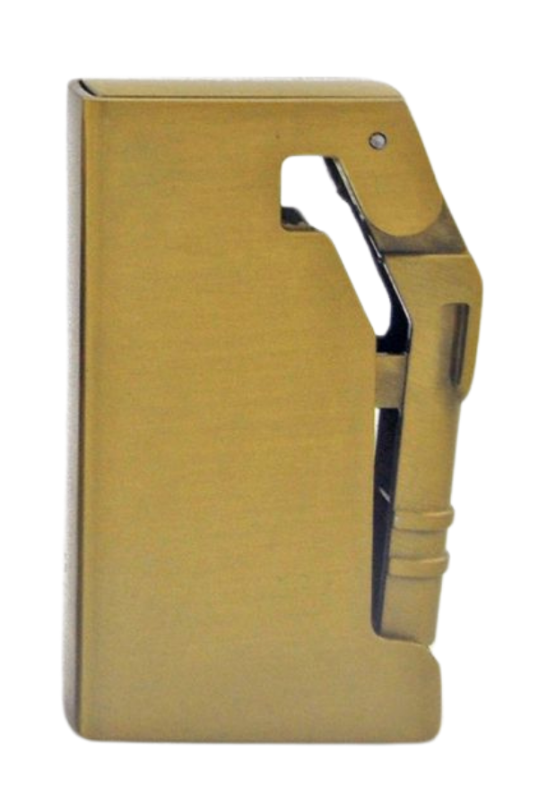 TR8089,PremiumQuality Gold Tek Torch Pürmüz Metal Puro Çakmağı