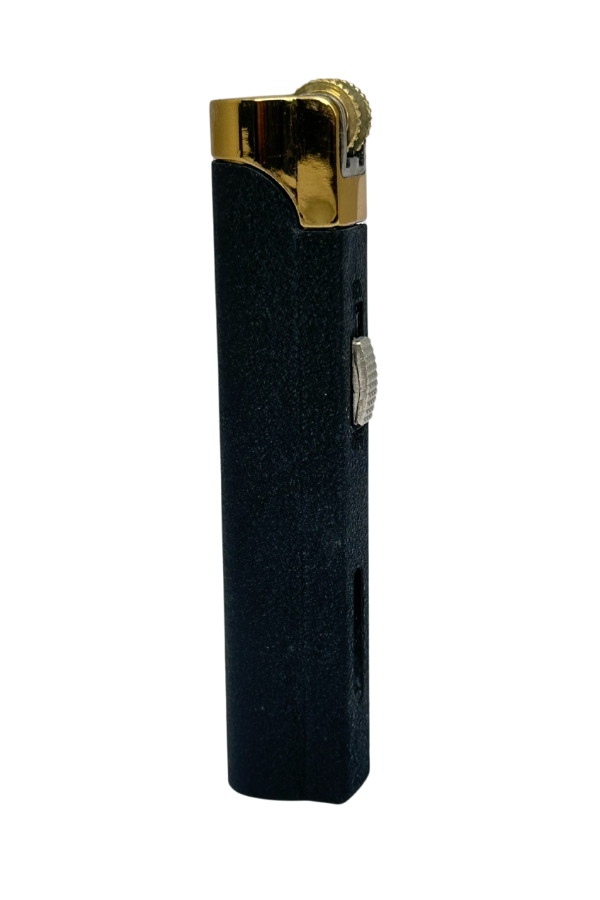 TR7648,PremiumQuality Tek Torch Pürmüz Siyah Gold Puro Çakmağı