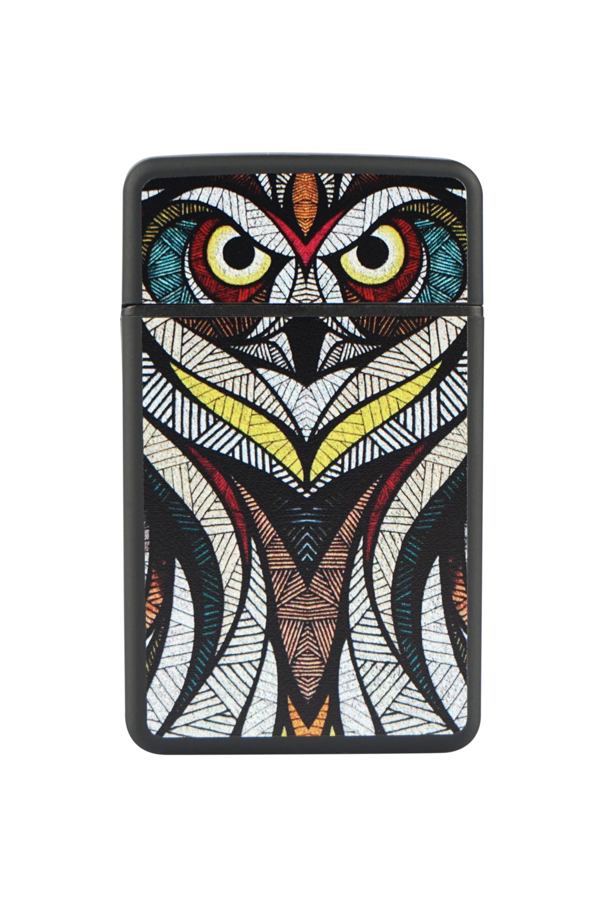 TR4191,PremiumQuality Baykuş Desenli Tek Torch Puro Çakmağı