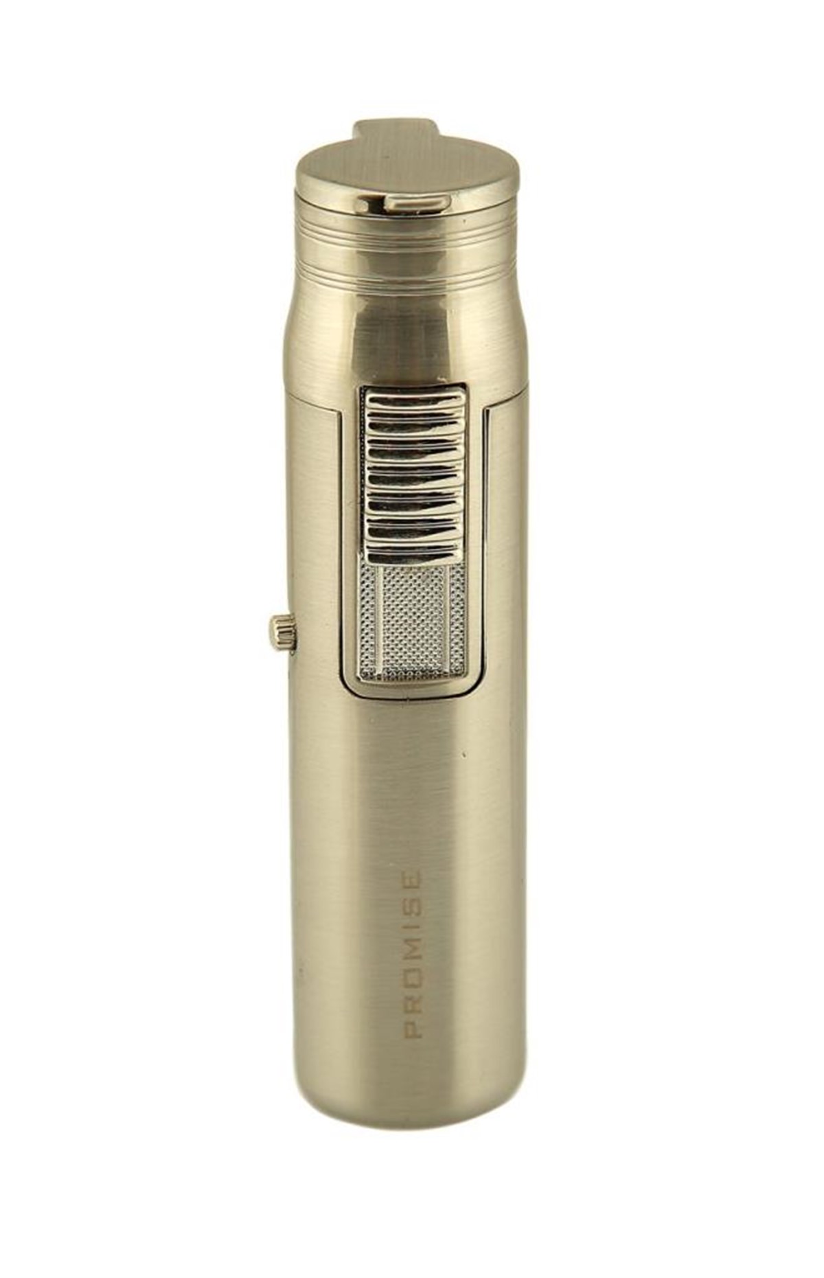 TR1182,Promise Tek Torch Gümüş Puro Çakmağı