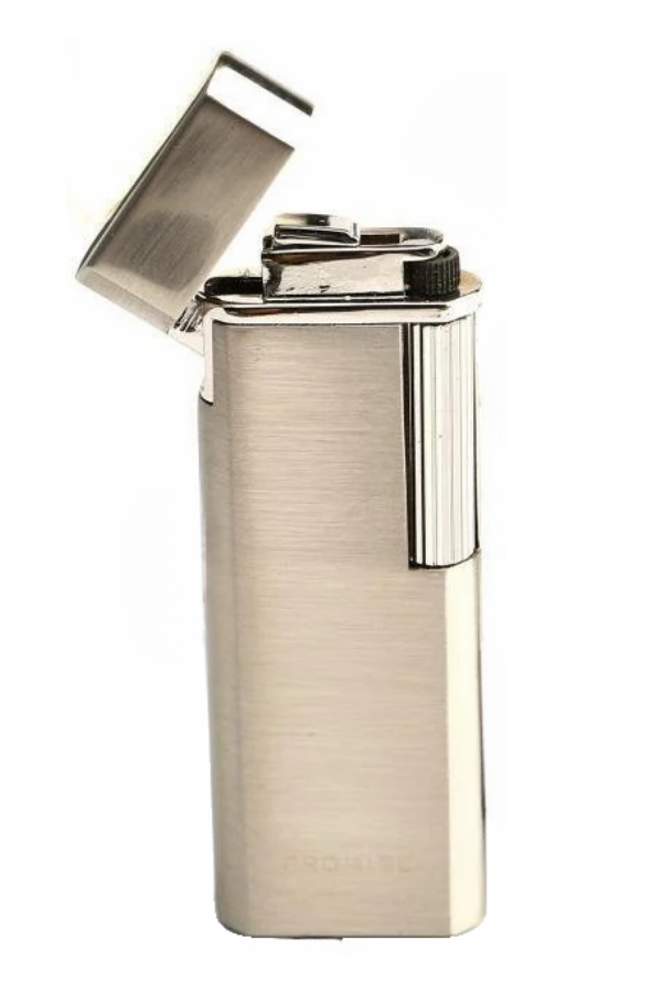 TR8617,Promise Twiggy Gunmetal Metal Soft Flame Çakmak