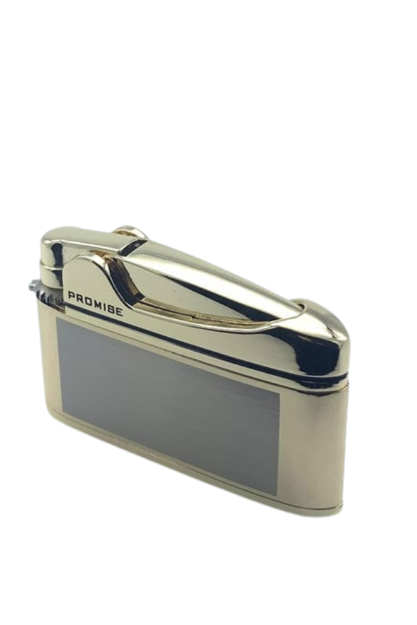 TR8643,Promise Soft Flame Gold Metal Çakmak