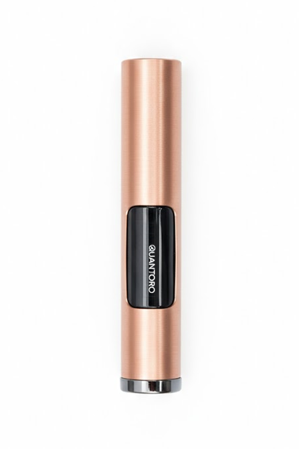 TRZ1050,Quantoro Tek Torch Pürmüz Bronz-Siyah Metal Puro Çakmağı