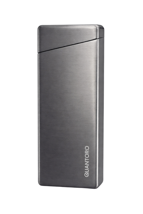 TRZ1011,Quantoro Tek Torch Pürmüz Gunmetal Metal Puro Çakmağı