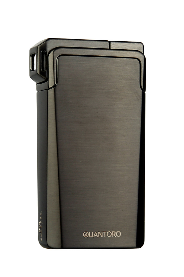 TRZ1157,Quantoro Tek Torch Pürmüz / Soft Flame Gunmetal Metal Puro Çakmağı