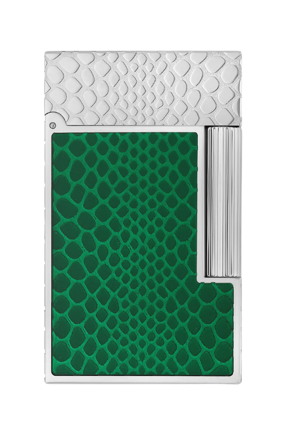 TR8695,S.T. Dupont Ligne 2 Guilloche Under Lacquer Çift Soft Alev Puro Çakmağı C16078