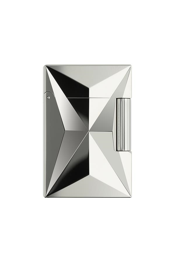 TR6911,S.T. Dupont Ligne 2 Chrome Fire X Luxury Gümüş Puro Çakmağı 18610