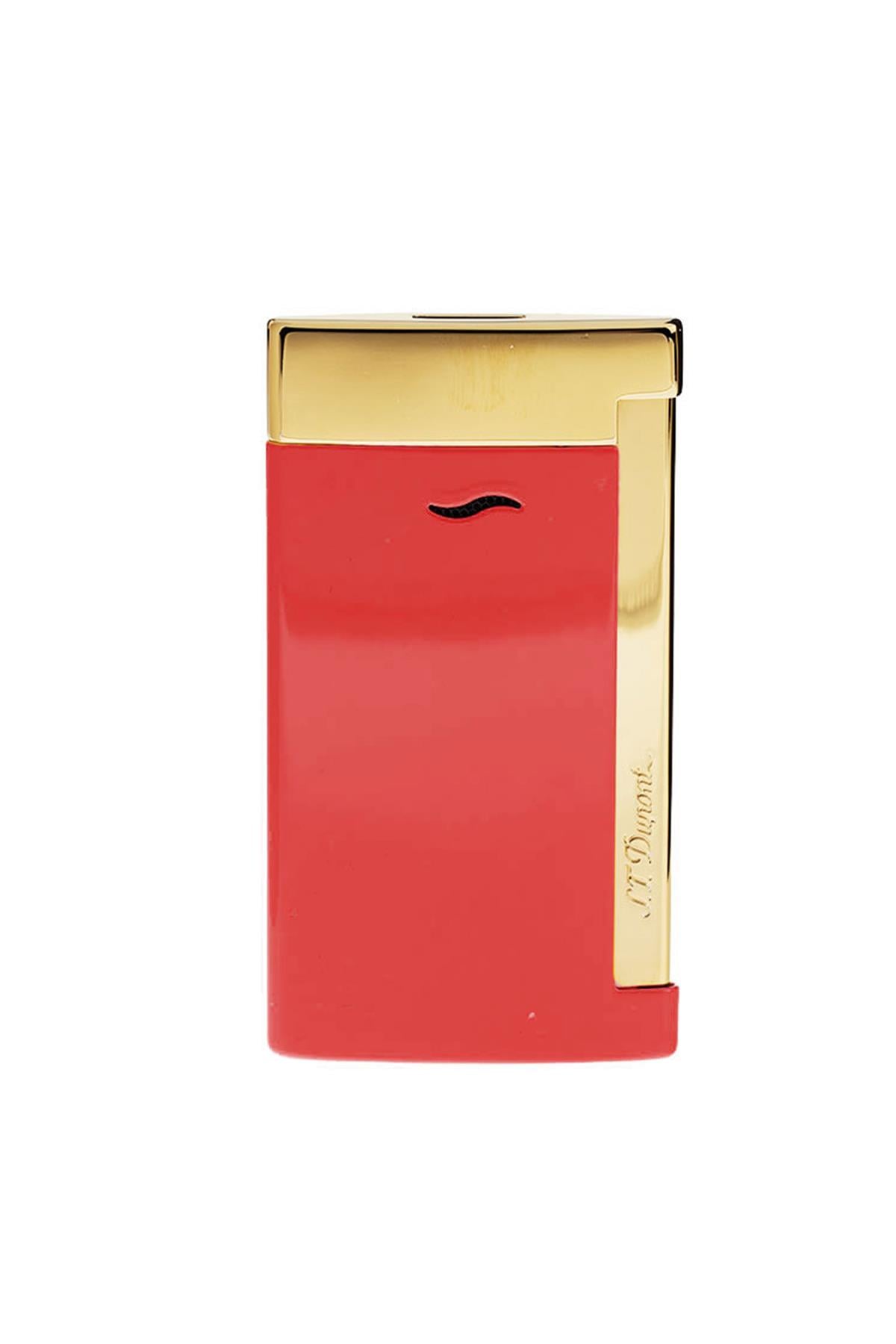 TR6658,S.T. Dupont Slim 7 Burgundy Gold Puro Çakmağı 27774