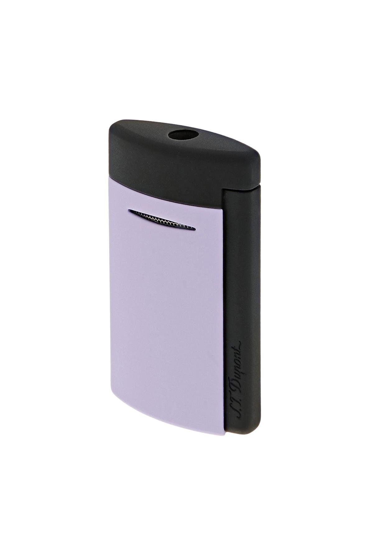 TR6608,S.T. Dupont Mat Siyah - Pembe Minijet Puro Çakmağı 10865