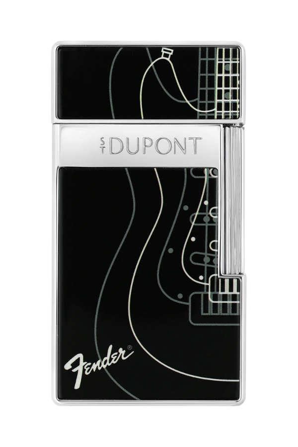 TR8877,S.T. Dupont Biggy Fender Siyah Puro Çakmağı 25025