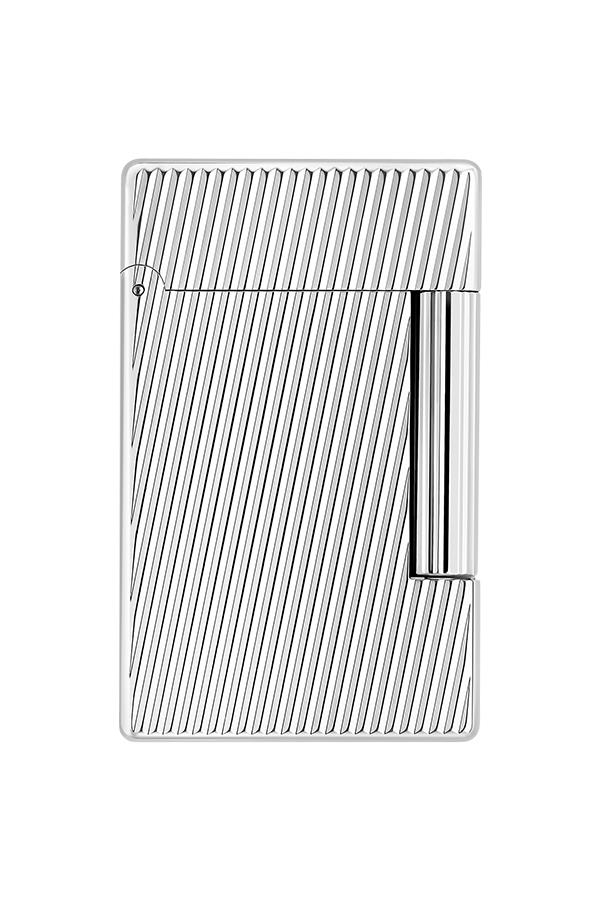 TR6781,S.T. Dupont Initial Diagonal Gümüş Puro Çakmağı 20830