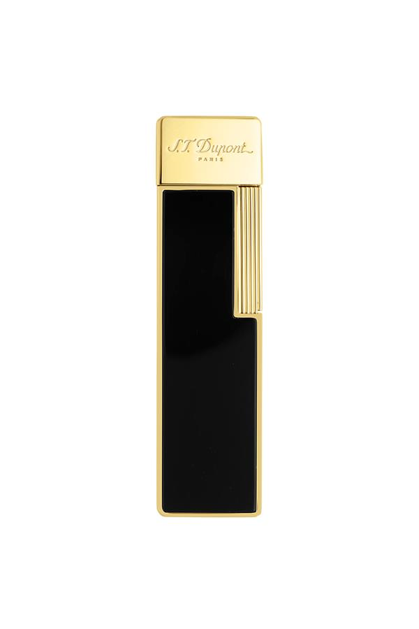 TR7394,S.T. Dupont Twiggy Siyah-Gold Puro Çakmağı 30002