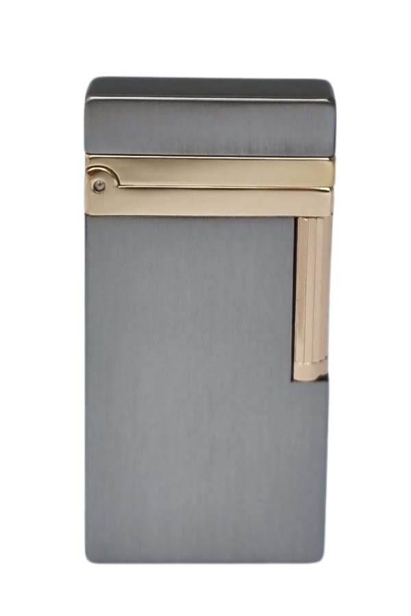 TR7604,Vindiesel Soft Flame Gümüş-Gold Çakmak